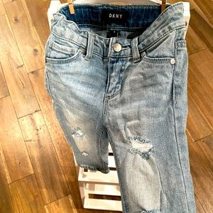 Toddler DKNY crop jeans